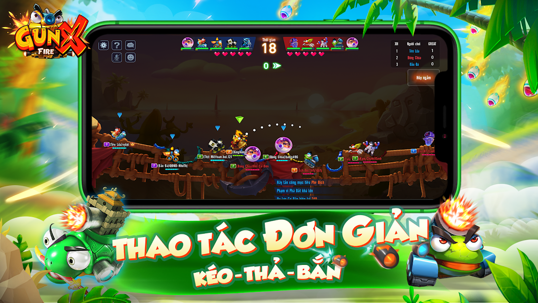 Screenshots Tải game GunX: Fire - Bắn súng góc tọa độ | Mẹo, thủ thuật chơi