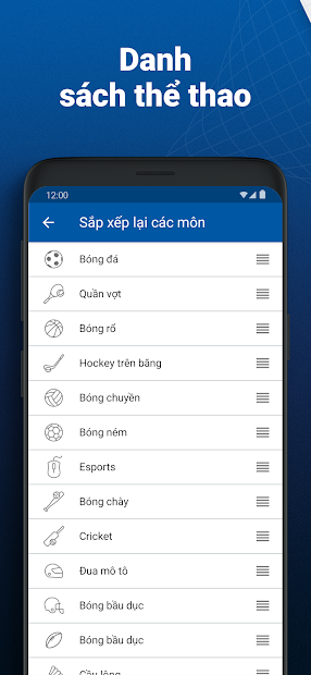 Screenshots SofaScore - Ứng dụng cập nhật kết quả trực tiếp và tin tức chi tiết các trận đấu