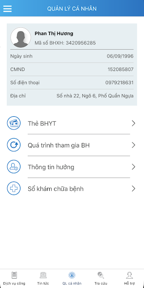 Screenshots Tải app VssID: Ứng dụng bảo hiểm xã hội, cách cài đặt, sử dụng