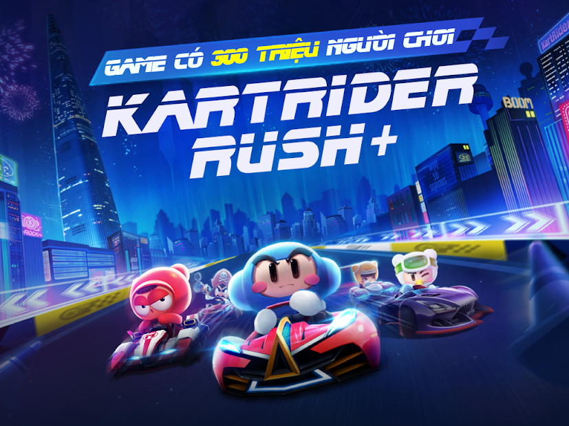 Screenshots Tải KartRider Rush+ Funtap - Đường đua vui nhộn | Game thể thao