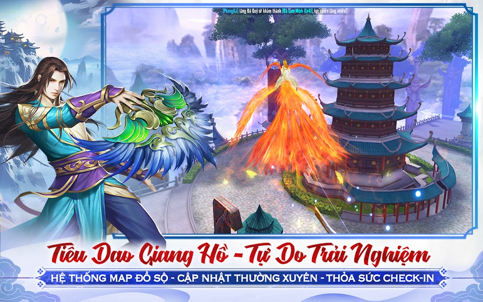 Screenshots Tân Thiên Long Mobile - Thiên Long Bát Bộ trên điện thoại.