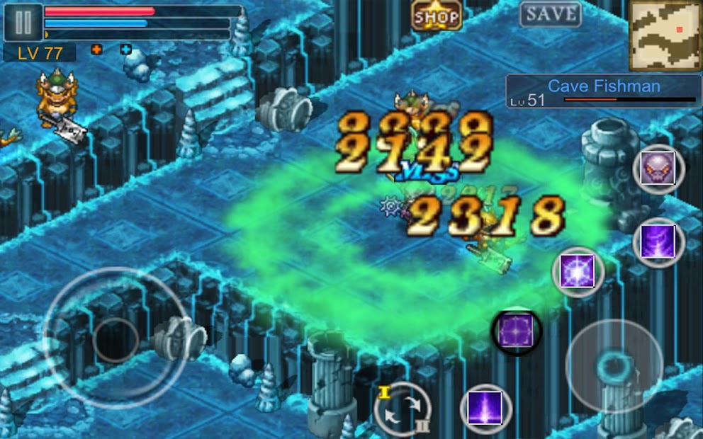 Screenshots Aurum Blade EX - Thanh kiếm huyền thoại