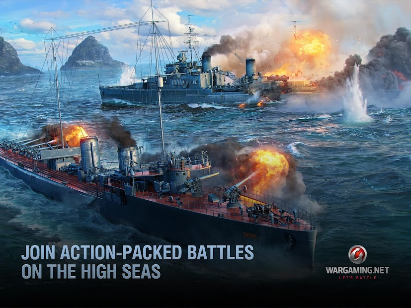 Screenshots World of warships Blitz  - Game WoWs Blitz trên điện thoại