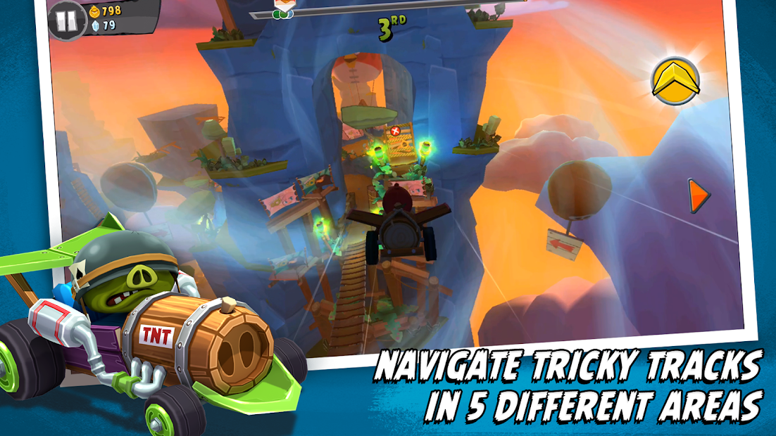 Screenshots Angry Birds Go: Đường đua của những chú chim nổi loạn