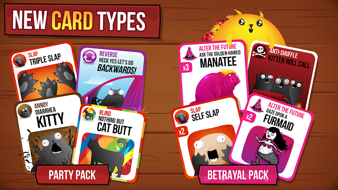 Screenshots Exploding Kittens - Bài Mèo Nổ | Board game trên điện thoại