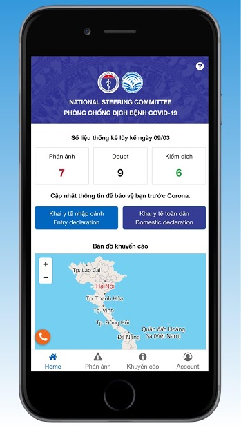 Screenshots Tải Vietnam Health Declaration: Tờ khai y tế phòng Covid-19