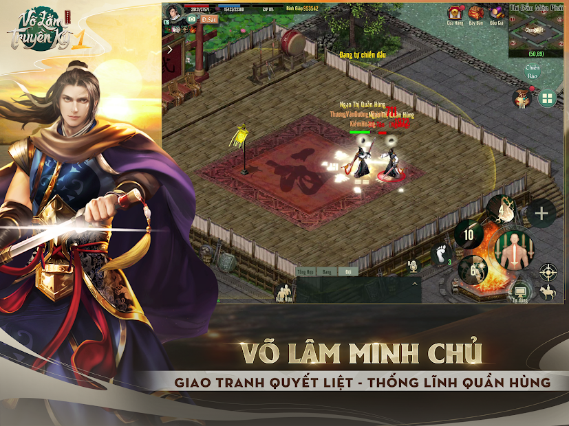 Screenshots Võ Lâm Truyền Kỳ 1 Mobile - Huyền thoại game kiếm hiệp