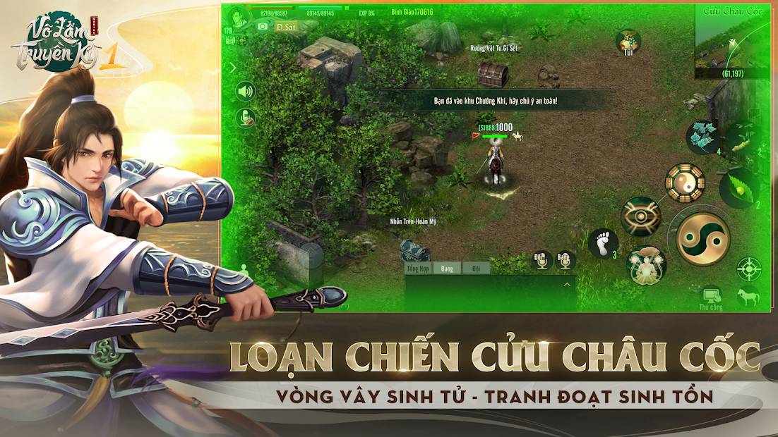 Screenshots Võ Lâm Truyền Kỳ 1 Mobile - Huyền thoại game kiếm hiệp