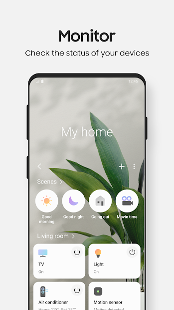 Screenshots SmartThings - Ứng dụng quản lý thiết bị thông minh Samsung