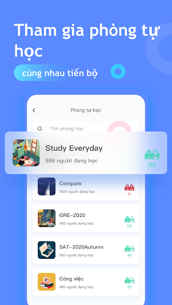 Screenshots Nox Ocean: App giúp tập trung học tập để xây nhà dưới biển