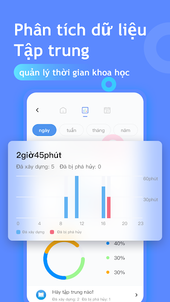Screenshots Nox Ocean: App giúp tập trung học tập để xây nhà dưới biển