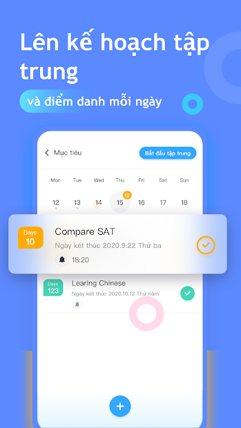 Screenshots Nox Ocean: App giúp tập trung học tập để xây nhà dưới biển