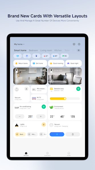 Screenshots Xiaomi Home (MiHome) - Quản lý thiết bị thông minh Xiaomi, các thương hiệu con