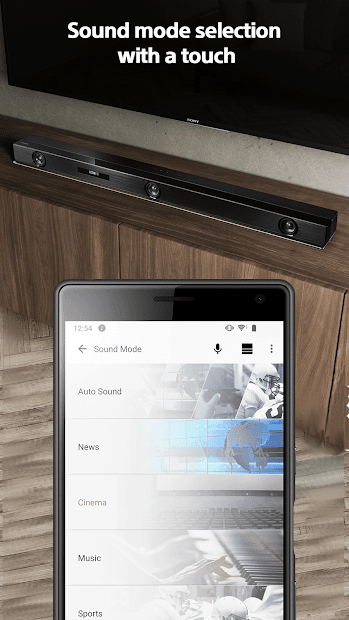 Screenshots Music Center - Ứng dụng điều khiển loa Sony bằng điện thoại