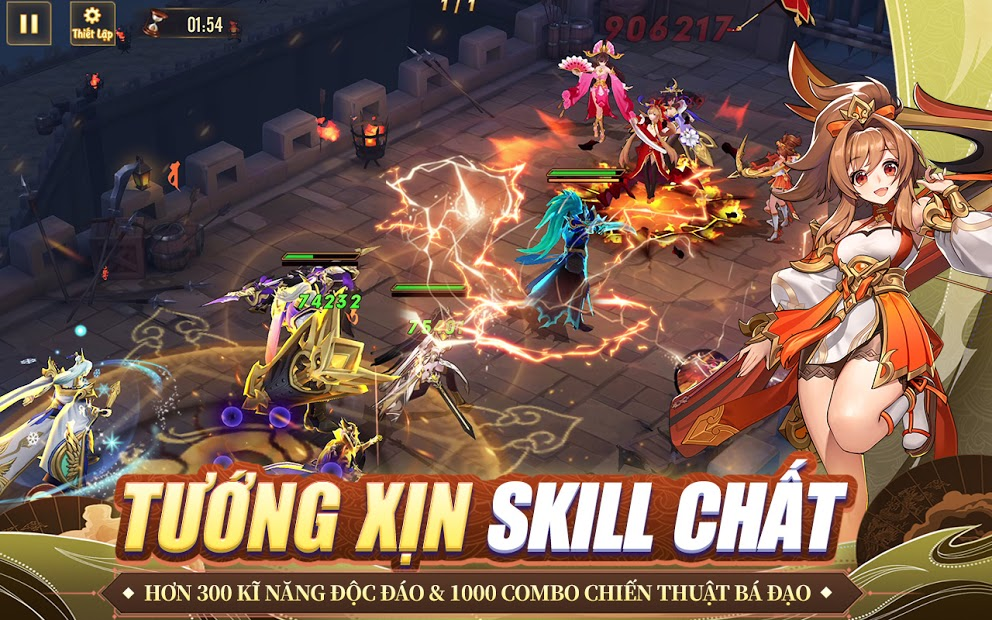 Screenshots Tân OMG3Q VNG - Game đấu tướng Tam Quốc thế hệ mới