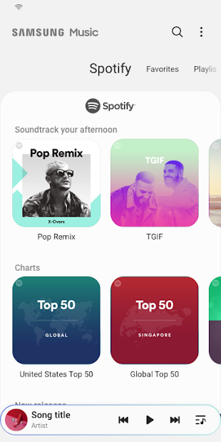 Screenshots Samsung Music: Ứng dụng nghe nhạc dành riêng cho thiết bị Samsung