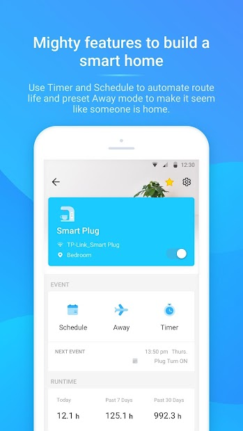 Screenshots Tapo: Ứng dụng quản lý, điều khiển thiết bị gia đình thông minh