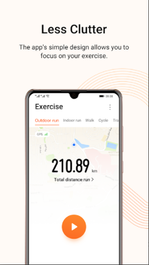 Screenshots Huawei Health: Ứng dụng theo dõi quá trình tập thể thao từ Huawei