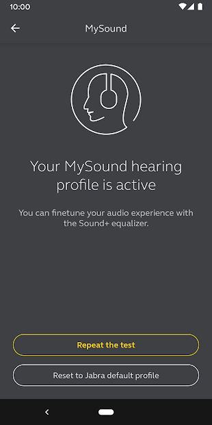 Screenshots Jabra Sound+: Ứng dụng tùy chỉnh tai nghe Jabra theo ý thích