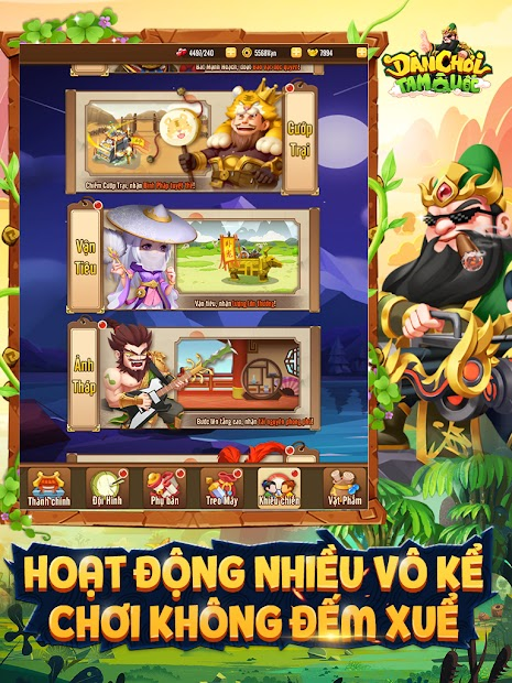 Screenshots Tải Dân Chơi Tam Quốc Funtap - Game tam quốc tấu hài cực chất