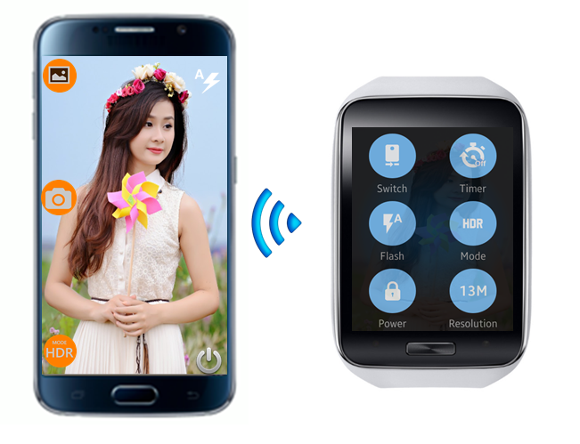 Screenshots Remote Camera Pro: Điều khiển camera điện thoại từ xa bằng đồng hồ thông minh Samsung
