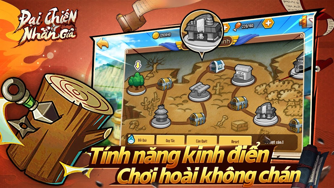 Screenshots Đại Chiến Nhẫn Giả | Game nhập vai đấu tướng 2D kinh điển