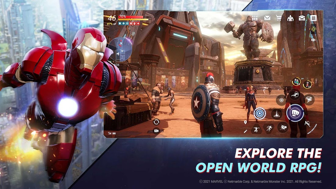 Screenshots MARVEL Future Revolution - Game nhập vai siêu anh hùng