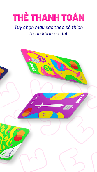Screenshots Ứng dụng CAKE - Digital Banking: Ngân hàng số miễn phí trọn đời