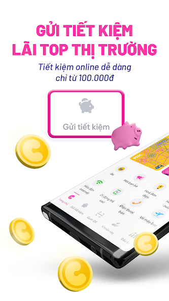 Screenshots Ứng dụng CAKE - Digital Banking: Ngân hàng số miễn phí trọn đời