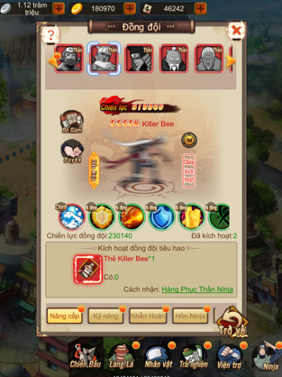 Screenshots Hỏa Chí Nhẫn Giả | Game thẻ bài chuẩn nguyên tác Naruto