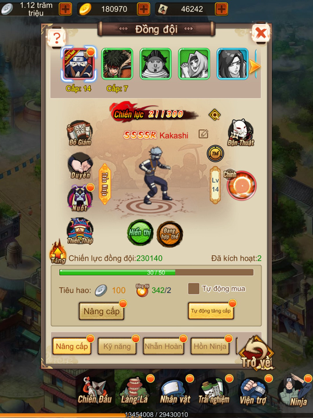 Screenshots Hỏa Chí Nhẫn Giả | Game thẻ bài chuẩn nguyên tác Naruto