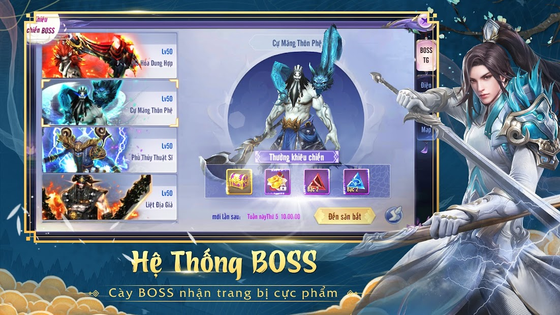 Screenshots Võ Lâm Kiếm Vương 3D - Game võ hiệp tiên kiếm hấp dẫn