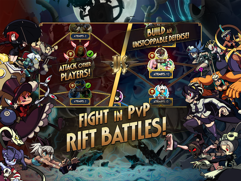 Screenshots Skullgirls: Fighting RPG - Game chiến đấu đồ hoạ 2D cực đẹp