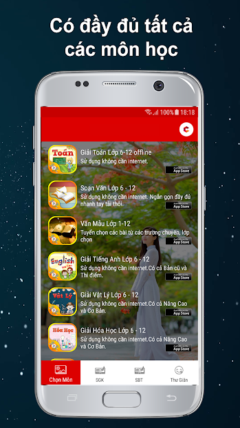 Screenshots Giải Hóa Học 8, 9, 10, 11, 12 - Giải bài tập Hóa học từ lớp 8 - 12