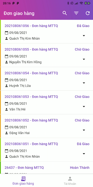 Screenshots App SafeID Delivery: Ứng dụng quản lý hỗ trợ đợt 3