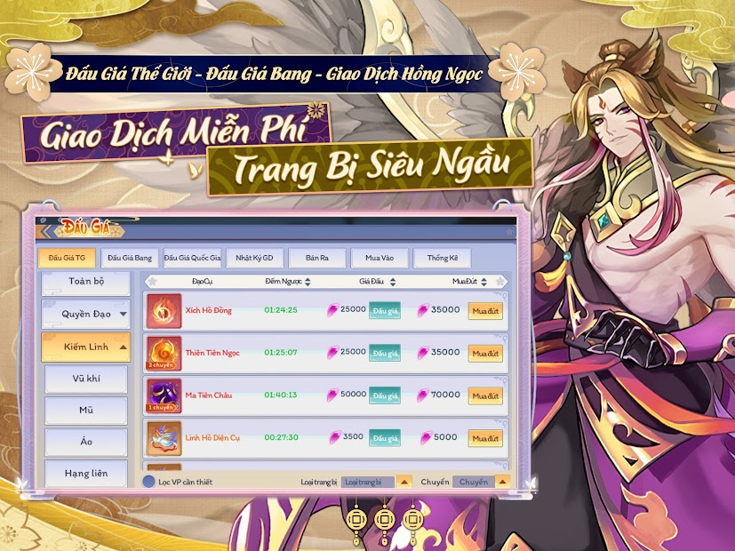 Screenshots Yêu Linh Giới VGP - Game MMO Onmoyoji Chất Nhật Bản