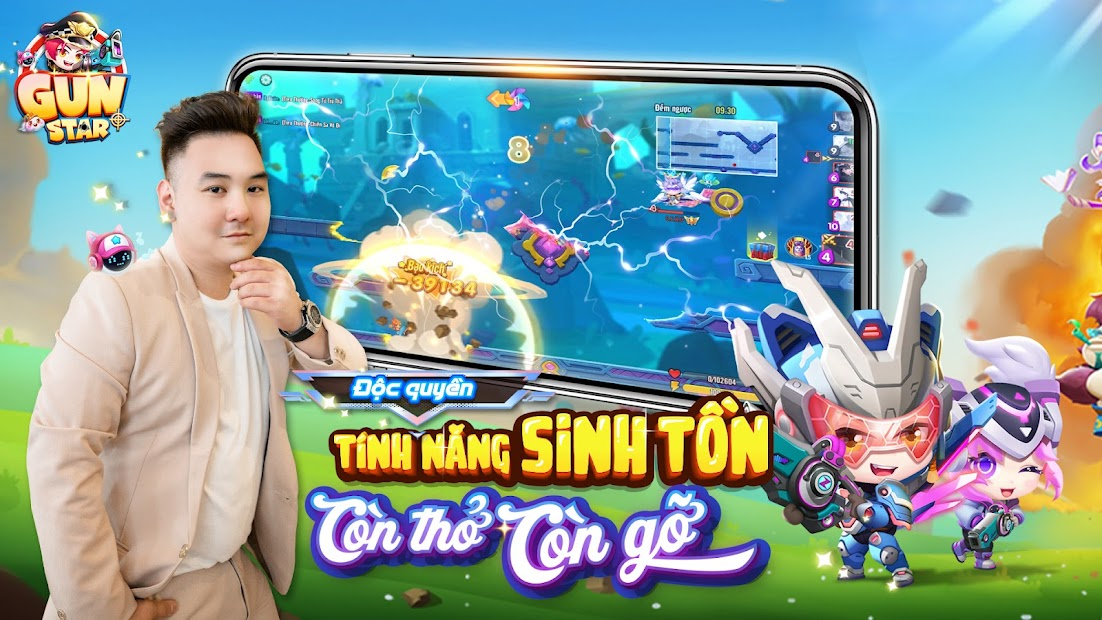 Screenshots Gun Star: Game bắn súng tọa sinh tồn đầu tiên trên Mobile