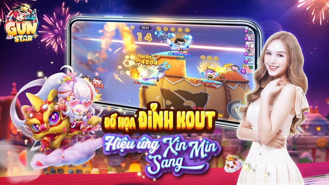 Screenshots Gun Star: Game bắn súng tọa sinh tồn đầu tiên trên Mobile