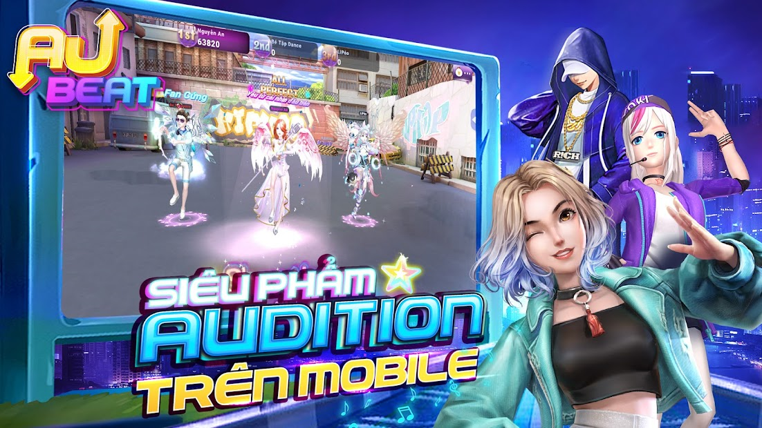 Screenshots AU BEAT VTC - Siêu phẩm AUDITION trên Mobile mới nhất 2022