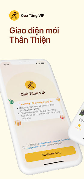 Screenshots Quà Tặng VIP - Tích, sử dụng điểm khi mua hàng tại TGDĐ, ĐMX, BHX, AVAKids, An Khang, TopZone