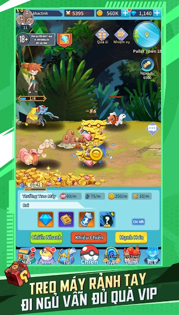 Screenshots Liên Minh Bảo Bối - Hành trình trở thành bậc thầy huấn luyện Pokemon
