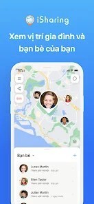 Screenshots iSharing - Theo dõi vị trí, kết nối với người thân, bạn bè