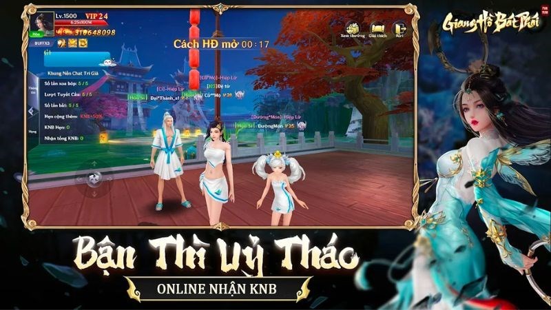 Screenshots Tải Giang Hồ: Bát Phái Phân Tranh - tựa game MMO võ lâm đa phái kiểu mới