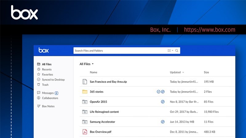 Screenshots Box App - Ứng dụng lưu trữ đám mây, sao lưu dữ liệu nhanh, miễn phí