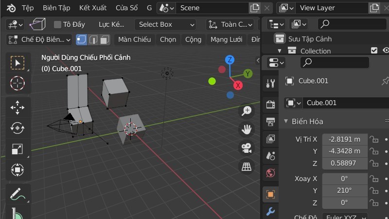 Screenshots Blender - Phần mềm thiết kế đồ họa 3D miễn phí, đa nền tảng