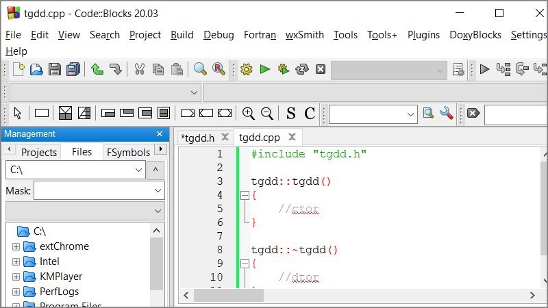 Screenshots Tải Code::Blocks: IDE miễn phí đa nền tảng với mã nguồn mở