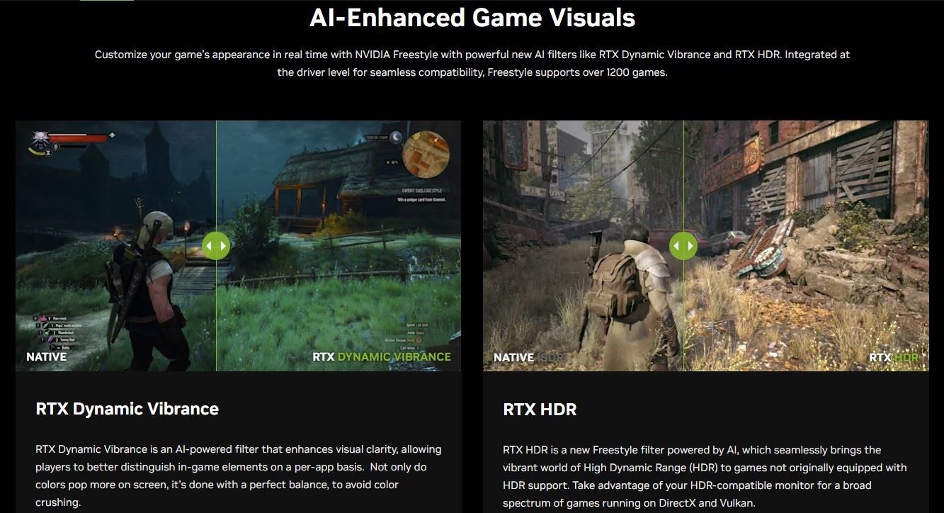 Screenshots NVIDIA App - Công cụ hỗ trợ card đồ họa NVIDIA GeForce