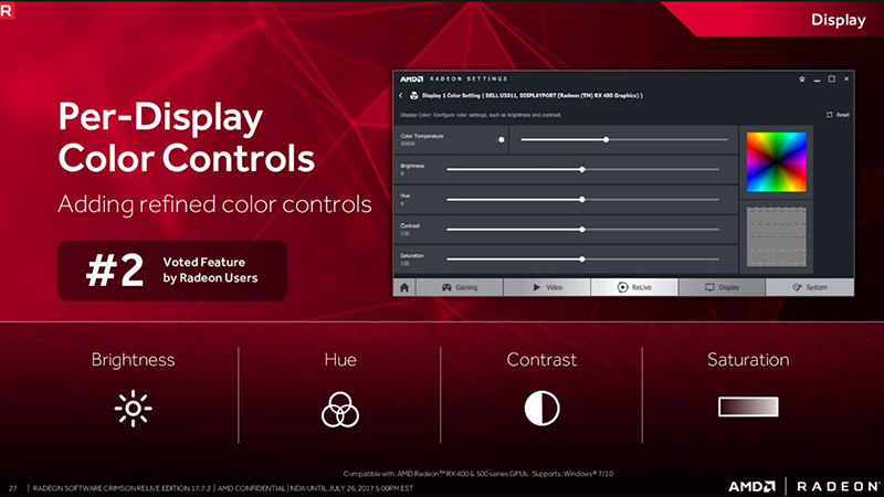 Screenshots AMD Radeon Software - Trình điều khiển card đồ họa của AMD