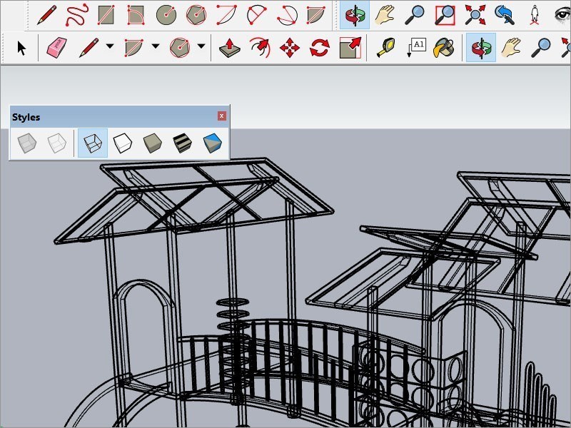 Screenshots Tải SketchUp: Phần mềm thiết kế kiến trúc 3D, đồ họa phim và game