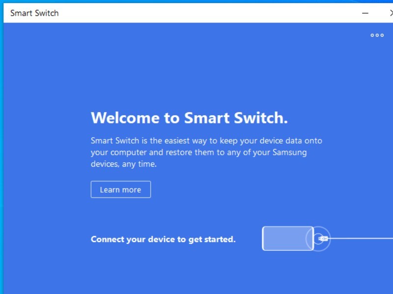 Screenshots Smart Switch - Truyền và đồng bộ dữ liệu điện thoại Samsung với các thiết bị khác